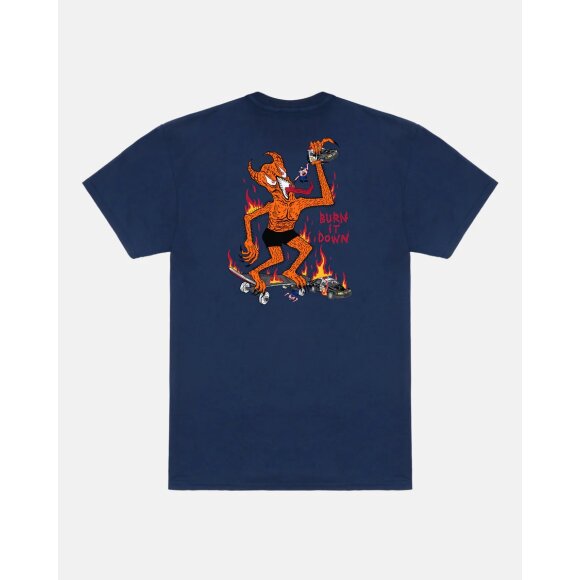 Thrasher - Thrasher Burn It Down Tee Shirt