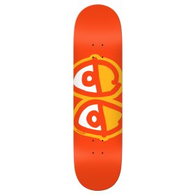 Krooked - Krooked Eyes Orange Skateboard