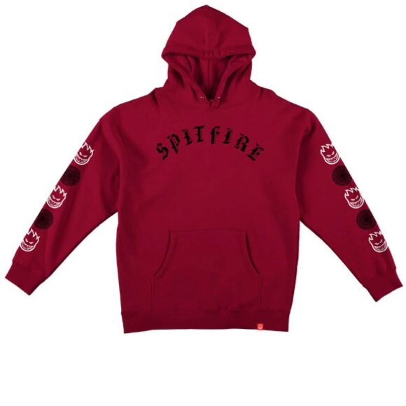 Spitfire - Spitfire Old E Combo Youth Hood Maroon