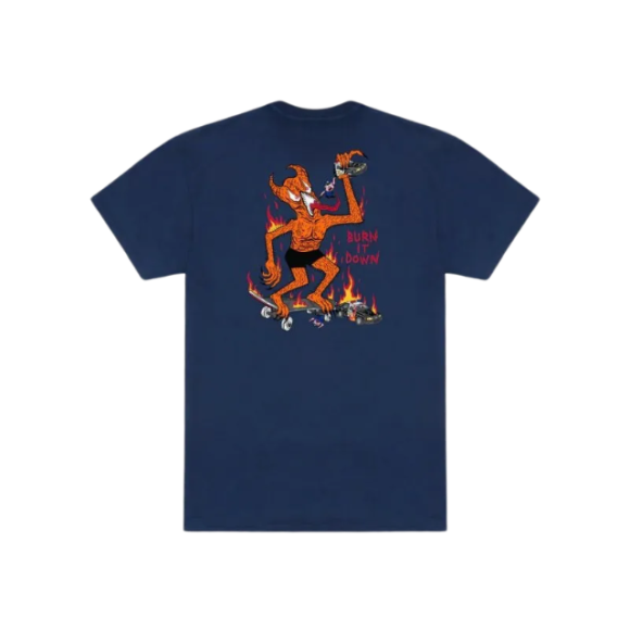 Thrasher - Thrasher Burn It Down Tee Shirt